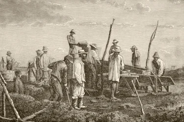 Diamantensuche in Südafrika